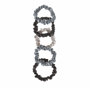 Goody Planet® Skinny Satin Scrunchies, 5ct