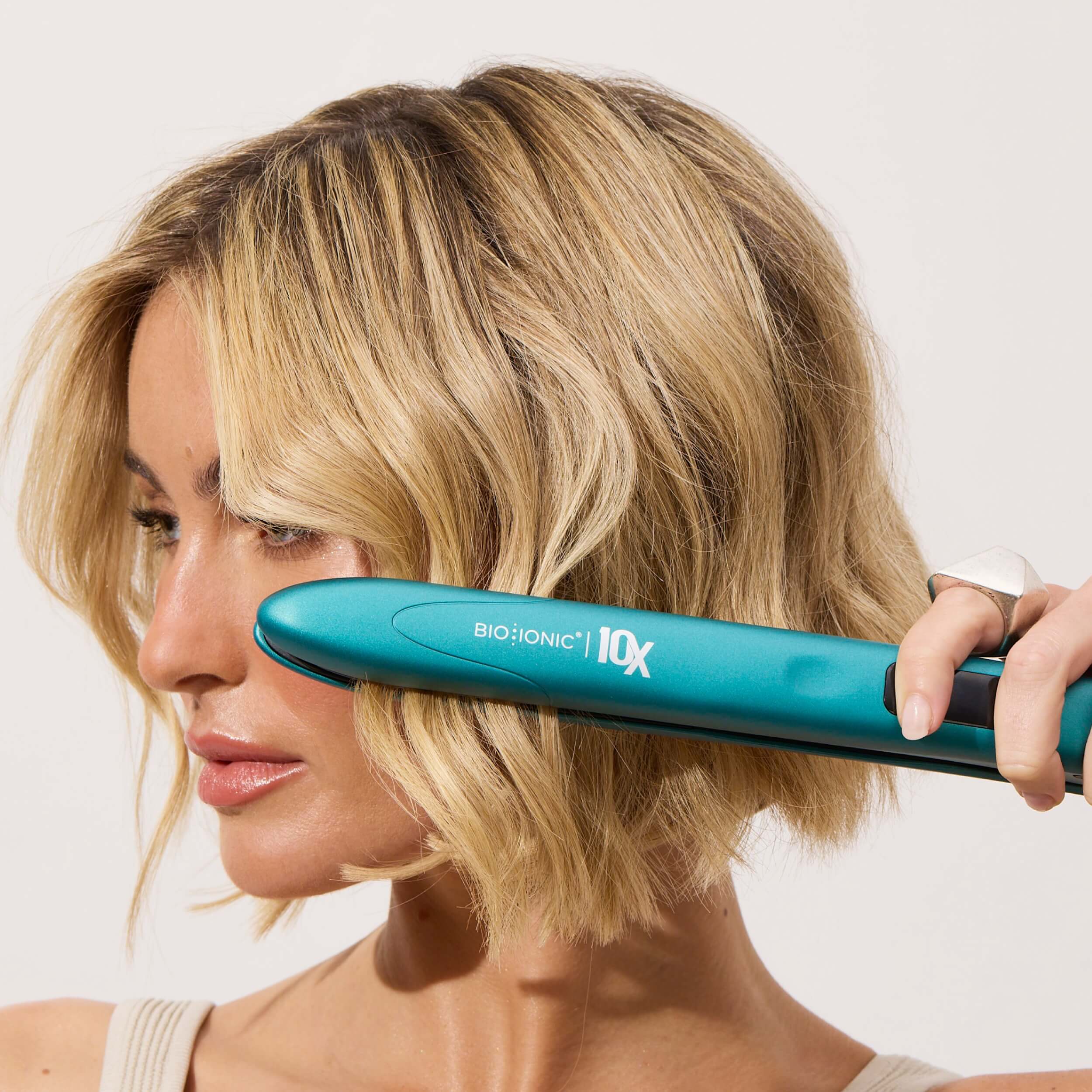 Teal Tides 10X™ Styling Iron - Image 2